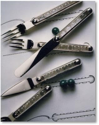 Silver cutlery
