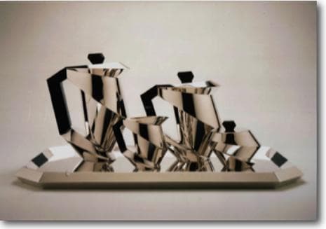 Silver tea set